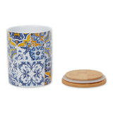 Portuguese Azulejos Ceramic Canister Set/3