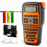 Vixic Industrial Label Maker, Heat Shrink-Labels Maker Waterproof-Labels for Cable Wire Network Office Labeling, E1000 Label Mak