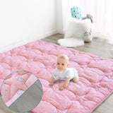 71'' x 59'' Baby Play Mat for Playpen, Baby Play Mat for Floor One-Piece Crawling, Non Slip Play Mats for Babies and Toddlers, K