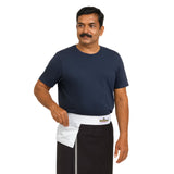 Prakasam Cotton MenS Cotton Canvas Dhoti Belt/Zip Pouch Dhoti Belt For MenS (White ; M Pack Of 1)