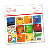 CrafTangles Scrapbook Paper Pack SuperKids (12x12)