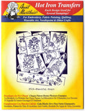 Fanciful Fruit Aunt Marthas Hot Iron Embroidery Transfer