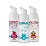 Coral Nano Silver Foaming Toothpaste, Natural Fluoride Free Toothpaste, SLS and Glycerin Free, Family Bundle, 4 Ounce