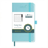 BEZEND Pocket Monthly Planner 2026-2027 (3.5 x 6.5) 2 Year Calendar Book for Purse with Note Pages, 100 GSM Paper, Inner Pocket,