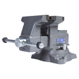 Wilton Reversible Bench Vise, 5-1/2 Jaw Width, 6-3/4 & 10-3/4 Jaw Opening, 3-3/4 Throat (Model 4550R)
