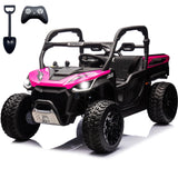 XL 24V Ride On Toys for Big Kids UTV to Drive, 2 Seater Ride On Car with Remote Control 10Ah Battery Powered 4WD/4X4 Side by Sid