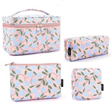 MAANGE 4PCS Makeup Bag for Women, Cosmetic Bag Set, Portable Large Travel Makeup Bag, Bolsa de Maquillaje, Impermeable Oxford Cl