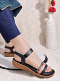 Shoetopia Women'S Snd-4343 Heeled Sandal-9 Kids Uk (Snd-4343-Black)-Eu42,Black,9,B0D77P7CSK