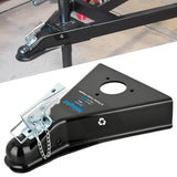 Nilight Class III A-Frame Trailer Coupler with Security Latch&Chain fits 2-Inch Hitch Ball for Pickup Trucks, RV, Boat, Camper, 