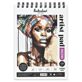 Scholar 270 GSM Artist Pad Meastro (Wire Bound, 24 Sheets) (Pack of 2) (A5)