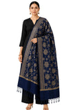 Giftwala WomenS Banarasi Woven Dupatta With Paisley Floral Design & Tassel Border | Traditional Ethnic Stole For Saree, Kurti, 