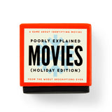 Brass Monkey Poorly Explained Movies - Holiday Edition Party Game with 125 Cards Featuring Uniquely Terrible Descriptions of Mov