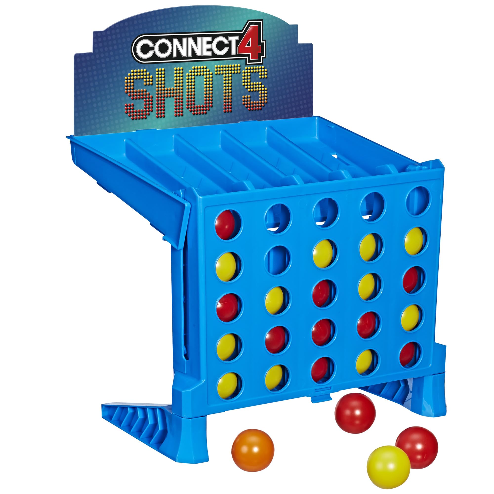 Hasbro Gaming Connect 4 Shots Board Game Activity for Kids Ages 8+, Active Games for Kids, Family Games for 2 Players, Kids Game