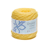 Crystal [100grs] - Monarca - Fine Mexican Crochet Thread Yarn for Clothing and Crafts - Color 010- Egg Yolk 004B