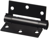 Deltana DSH35U1B Single Action Steel 3 1/2Inch x 3 1/2Inch Spring Hinge