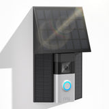 4W Solar Charger Compatible with Ring Battery Doorbell (USB-C Port) Waterproof Continuously Ring doorbell Solar Panel-Black 1 Pa