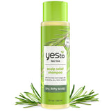 Yes To Tea Tree Scalp Relief Shampoo, pH Balancing Formula To Calm Dry Itchy Scalp While Moisturizing & Nourishing Hair, With Te