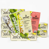 Smart Pressed Juice 7-Day Organic Juice Cleanse | Healthy Detox Program | Vegan Vanilla Protein, Cold-Pressed Green Juice, Beets