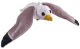 Wild Republic Pocketkins Eco Sea Gull, Stuffed Animal, 5 Inches, Plush Toy, Made from Recycled Materials, Eco Friendly