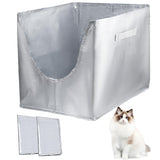 2 Pack Liner F Compatible with Modkat Flip Litter Box Type F, Reusable Litter Box Liners F with Carrying Handles, Refill Liner T