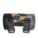Tpm MenS Stylish Belt Combo Pack Of 2 | Heavy Duty Woven Belt | Automatic Metal Buckle Casual Belt For Men. Has589