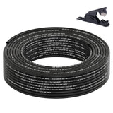 Boeray 100FT 1/8 DOT Air Line SAE J844 PA12 Nylon Air Hose with Cutter 1/8OD Pneumatic Tubing DOT Approved 1/8 Air Brake Hos