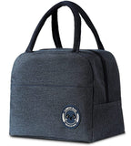 Awestuffs Insulated Travel Lunch Bag for Women Men Adults Nylon Canvas Storage for Office, School, College and Picnic Eco Friend