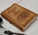 Purpledip Leather Journal (Diary Notebook) The Book Of Ideas For Creative Expressions Handmade Paper In Leather Cover (11998)