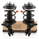 MOSTPLUS Front Struts Shocks Coil Spring Strut Assembly Compatible for 2003 2004 2005 Honda Civic 1.7L Gas172186 172185 Shock Ab