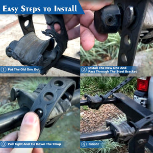 Bike Rack Strap, Bike Wheel Stabilizer Straps, Replacement Rubber Straps Accessory Strap Kit, Adjustable, Bicycle Wheel Stabiliz