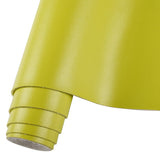 HGUAN Smooth Solid Color Grass Green Faux Leather 12X53(30cmX135cm),Faux Leather Sheets Roll Very Suitable for Making Crafts, Le