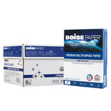 BOISE POLARIS Premium Multipurpose Copy Paper, 8.5 x 11 Letter, 97 Bright White, 20 lb., 10 Ream Carton (5,000 Sheets)