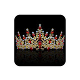 COCIDE Red Crowns for Women Red Tiaras for Women Queen of Hearts Crown corona roja Costume Halloween Girls Hair Accessories Roya