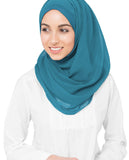 Silk Route Inessence Turkish Tile Poly Chiffon Scarf Women Girls Wrap Large Size Hijab