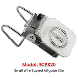 Andustrial - Small Durable Clips/Clamps For Displaying Shawls, Leather Hides, Quilts, Mats, Rug Samples, Towels, Fabric On Wall
