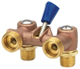Homewerks VWMDUAF3B Washing Machine Valve, Male Pipe Thread, Brass, 1/2Inch