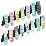 Magnetic Bookmarks, 15PCS Cute Magnets - Graduation Inspirational Bookmark Clips for Women, Men, Kids & Teachers (Style-1)