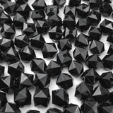 Jmassyang 200 Pieces 10mm Acrylic Faceted Cube BeadsColorful Square with Hole Plastic Loose Spacer Bead for DIY Wind Chimes Sunc
