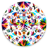 Mouse Pad, Mexican Flower Mouse Pad, Premium-Textured Mouse Mat Round Non-Slip Rubber Base Computer Mousepads for Office Laptop 