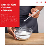 Amco Professional Performance Measuring Spoons, Set of 6