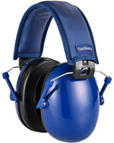TacGuru 130 - Kids Ear Protection Earmuffs, Hearing Protection for Kids, One Size for 3-16 Yr Old, Old Glory Blue