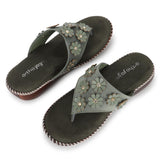 Ortho Joy Doctor Fancy Footwear For Women || Orthopedic Women'S Fancy Slipper/Sandal For Women,Green,4,B0CS3BHFL6