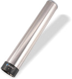 San Jamar Small Pull-Type Cup Dispenser 6 - 10 Oz. Cups for Restaurants, Home, and Office, Stainless Steel, 23.5 Inches, Silver