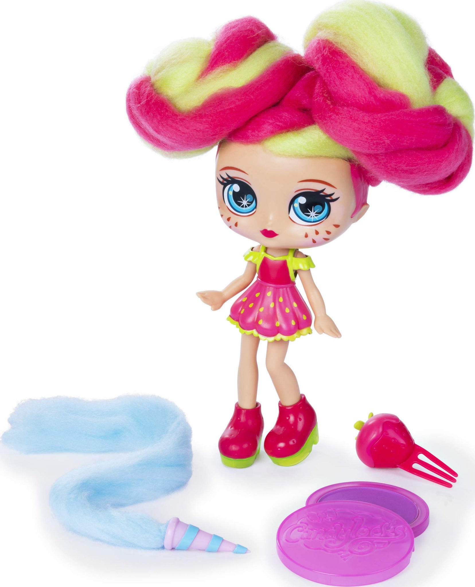 Candylocks, 7-Inch Straw Mary, Sugar Style Deluxe Scented Collectible Doll with Accessories