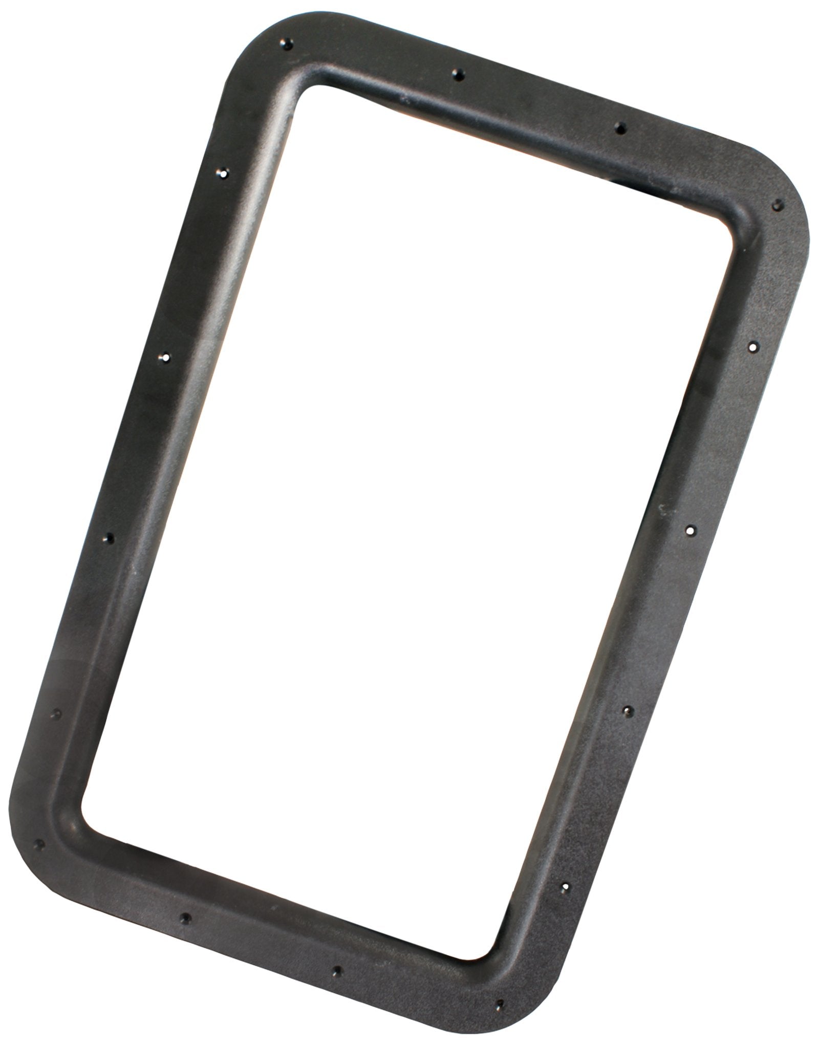 Jr Products 11021 Deluxe Rv Entry Door Window Frame Set - Black