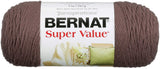Bernat Super Value Yarn, 7 oz, Gauge 4 Medium Worsted, Taupe