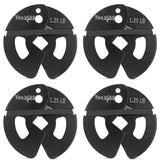 Yes4All 1.25Lb Dumbbell Fractional Weight Plates 2 Pieces/4 Pieces - Designed For Dumbbell Training, Micro Loading, And Body Wor