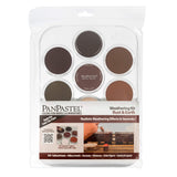 PanPastel 30701 Weathering Effects Rust/Earth 7 Color Kit for Hobby & Modeling Ultra Soft Pastel w/Sofft Tools & Palette tray