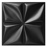 Art3d Decorative 3D Wall Panel, 32 Sq.FT PVC Interior Wall Decor for Living Room, Bedroom, Lobby, Office, Shopping Mall, Black