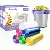 3 Gallon 180pcs Small Multi Trash Bags Strong Garbage Bags, Bathroom Trash Can Bin Liners, Plastic Bags for Office, Waste Basket